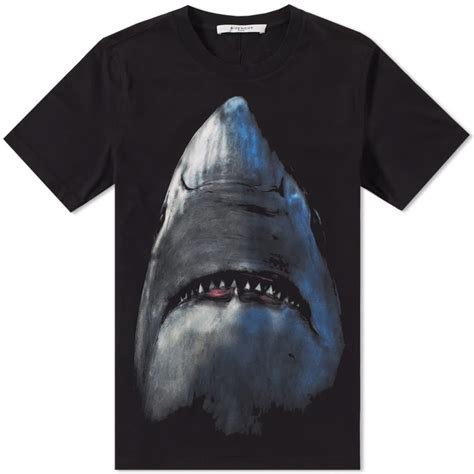 shark givenchy shirt|Givenchy shark tee.